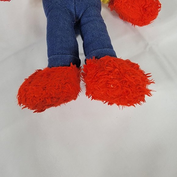 2008 Fisher Price Mattel Elmo Sesame Street Plush 10 Inches - Picture 4 of 12